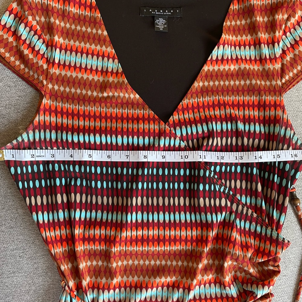 LAUNDRY BY SHELLI SEGAL Faux Wrap Dress - Picture 4 of 5